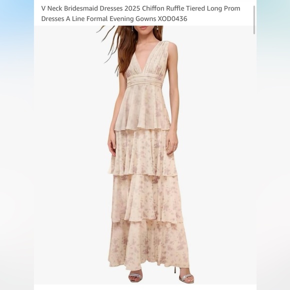 Dresses & Skirts - Floral Tiered Maxi Dress